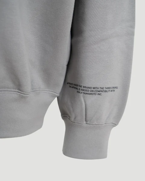 Logo Zip Hoodie in Grey — снимка 3
