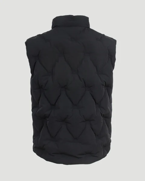 Quilted Vest in Black — снимка 2