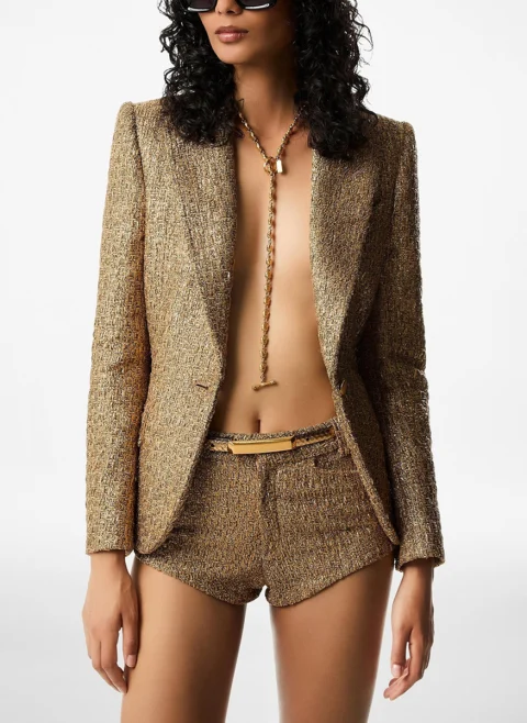 Къси панталони от туид Tom Ford 'MDL Runaway' — снимка 2