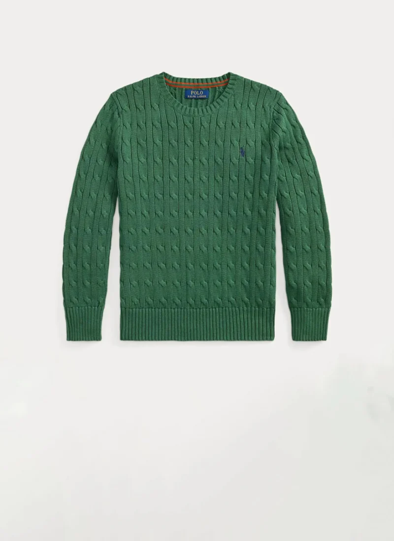 Пуловер 'Cable-Knit' Ralph Lauren Kids 2-7