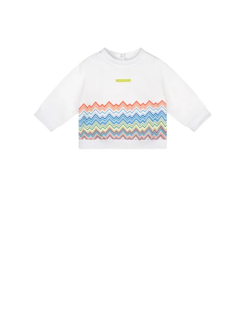 Блуза с принт Missoni Kids