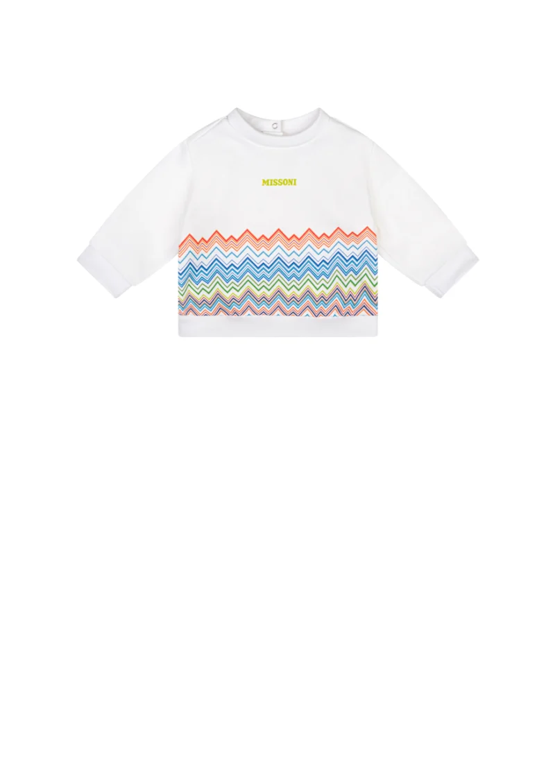 Блуза с принт Missoni Kids