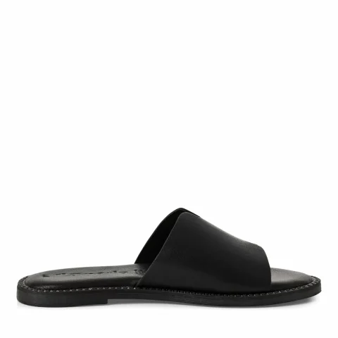 Дамски Равни Чехли TAMARIS – 1-27135-42-001 BLACK — снимка 2