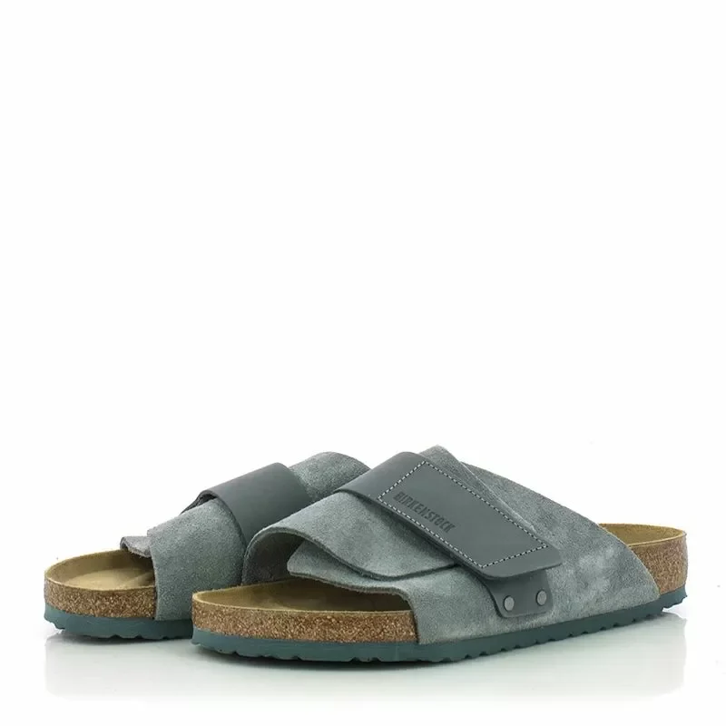 Мъжки Чехли Комфорт BIRKENSTOCK – 1029144 KYOTO BASALT GREY — снимка 3