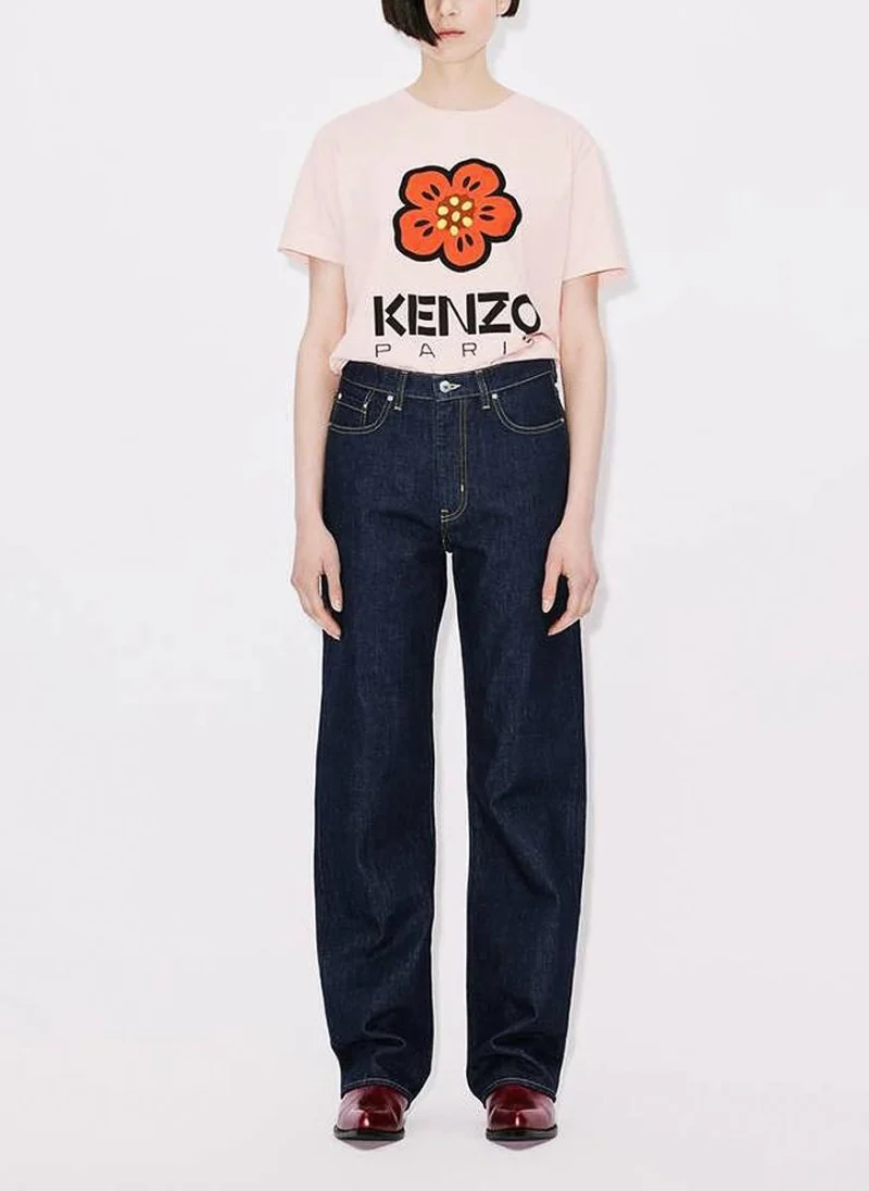 Тишърт с принт 'Boke Flower' Kenzo — снимка 16