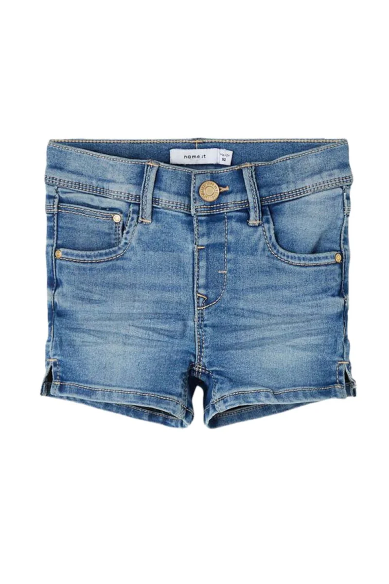 Детски Бермуди Nmfsalli Dnmtindys Shorts Camp 13198530 bs000053 light blue denim
