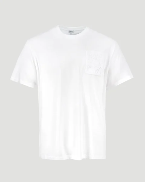 Cotton T-Shirt in White