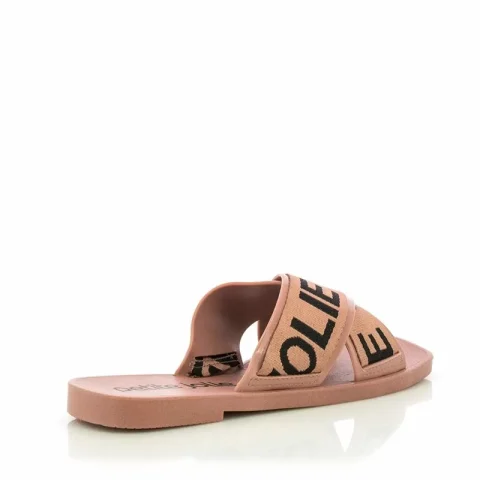 Дамски Равни Чехли PETITE JOLIE – PJ6437 ROSE/BLACK — снимка 2