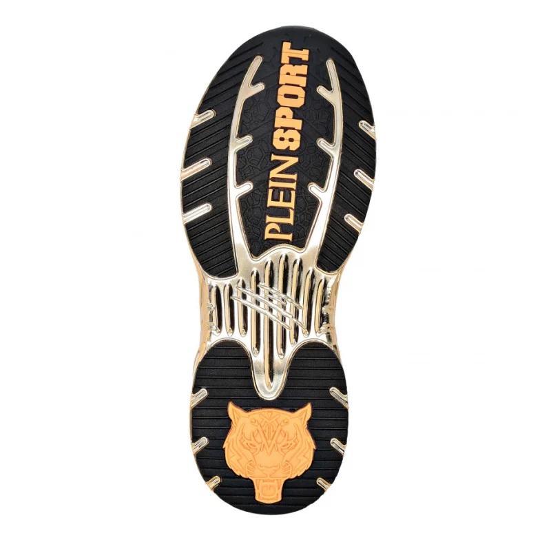 Дамски бели маратонки RUNNER CHROME SURFER PLEIN SPORT — снимка 11