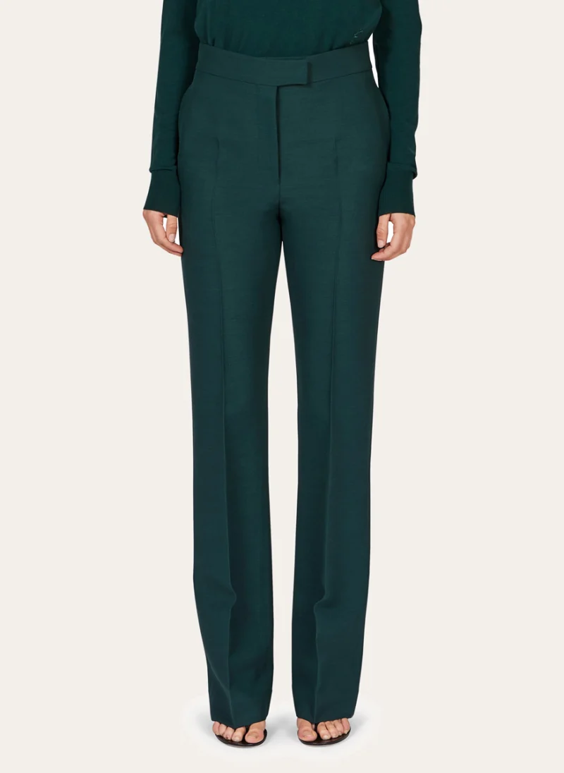 Панталон с вълна 'Classic silhouette' Ferragamo