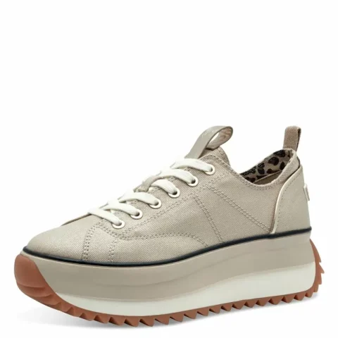 Дамски Сникърс TAMARIS – 1-23731-41-933 LIGHT GOLD_1 — снимка 3