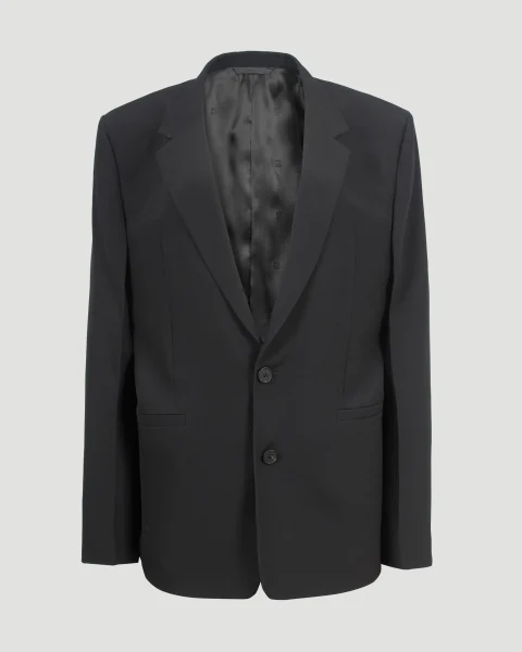 Slim Fit Jacket in Black