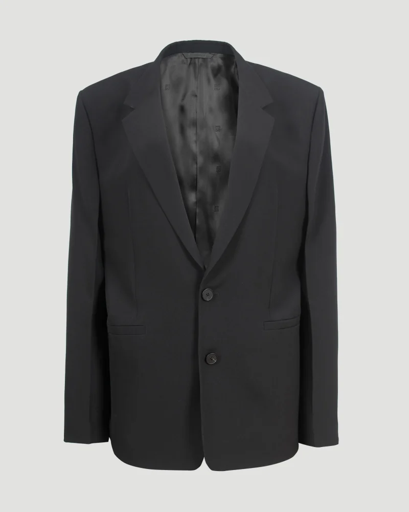 Slim Fit Jacket in Black