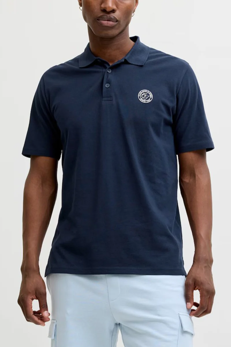 Polo Jjalliance Ss Ln 12288108 19-3923 TCX navy blazer — снимка 2