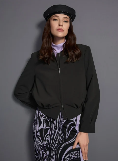 Блуза с поло яка Marc Cain Collections — снимка 13