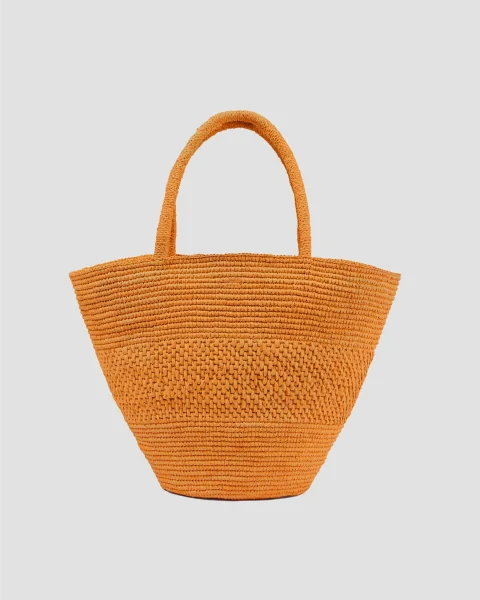 Emillie Raffia Bag in Radian