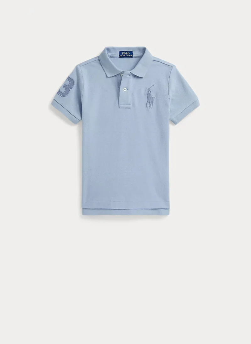Полошърт с бродерия Ralph Lauren Kids 2-7