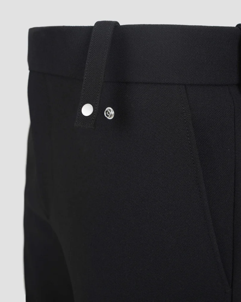 Straight-Leg Wool Trousers — снимка 3