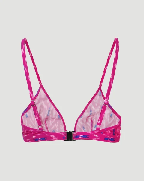Printed Triangle Bikini Top — снимка 2