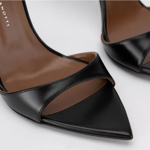 Дамски черни сандали Giuseppe Zanotti — снимка 7