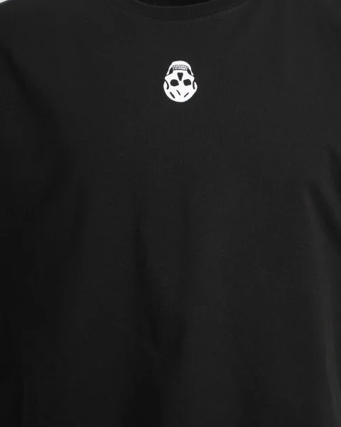 Crew Neck T-Shirt in Black — снимка 2