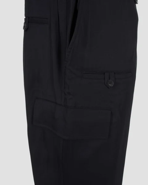 Rayon Twill Cuffed Pants — снимка 5