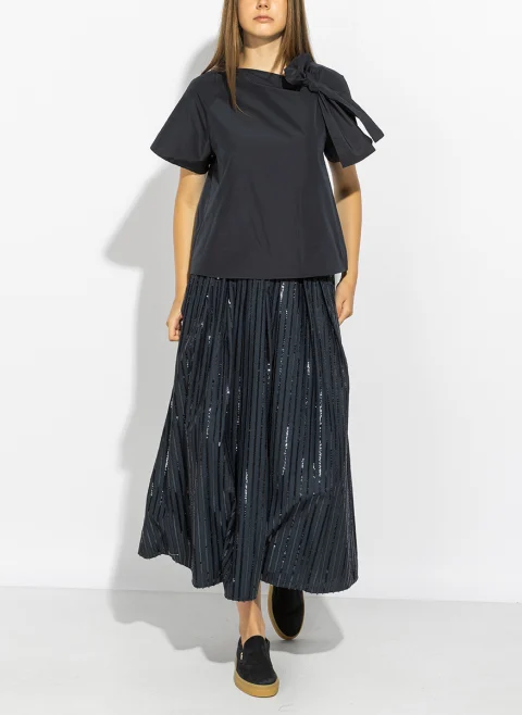 Миди пола с пайети Weekend Max Mara Wkdfiordi — снимка 7