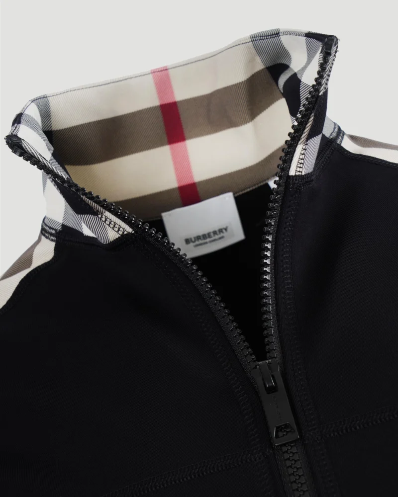 Vintage Check-Panel Cropped Top — снимка 3
