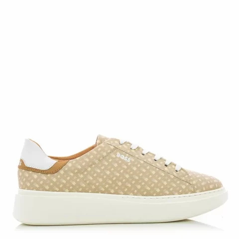 Дамски Сникърс BOSS – 50493263 AMBER_RUNN_PRB Light Beige