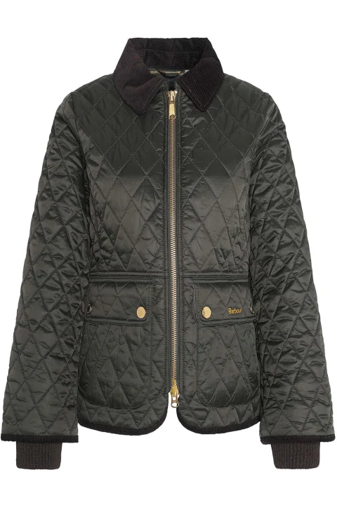 Яке Fitted Beadnell Quilted LQU1765 sg71 sage/ancient