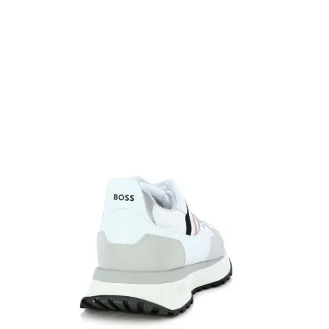 Мъжки Сникърс BOSS – 50498280 JONAH RUNN MX N WHITE — снимка 2