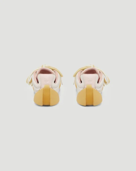 Flexion Sneaker in Off-White and Pink — снимка 3