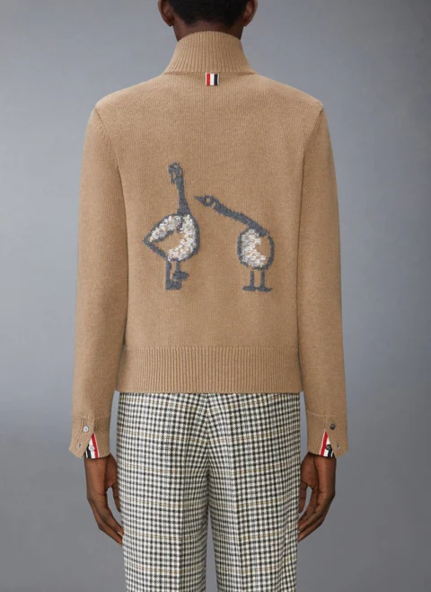 Пуловер от 100% вълна 'Geese' Thom Browne — снимка 2