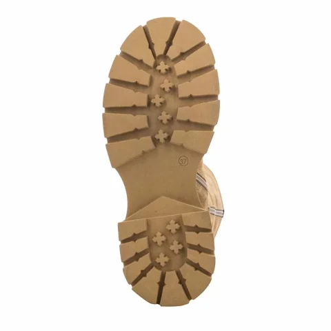 Дамски Равни Боти CARLO FABIANI – 362-1139-3 CAMEL — снимка 4
