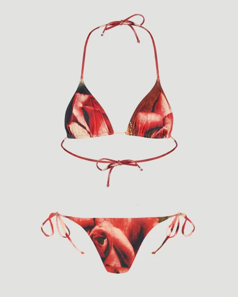 The Red Roses Bikini