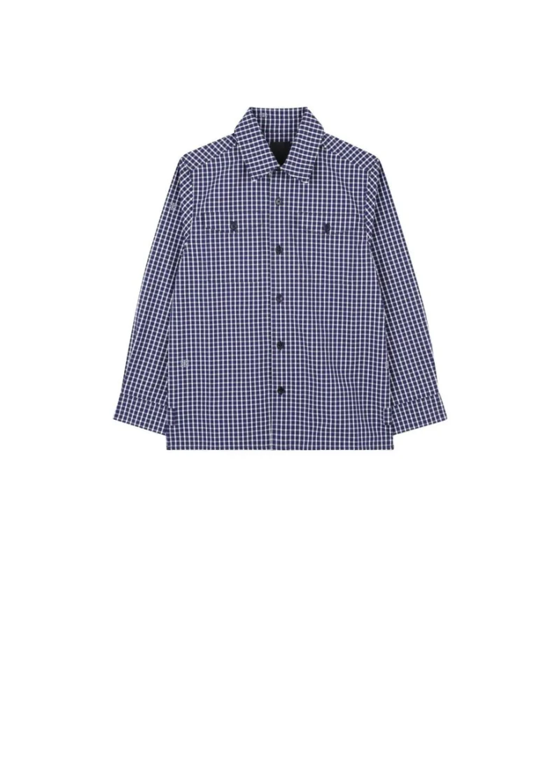 Риза 'Checkered pattern' Givenchy Kids