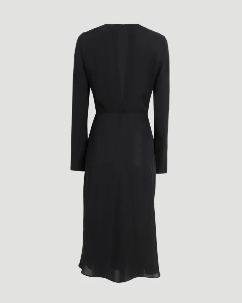 Gathered Midi Dress — снимка 4