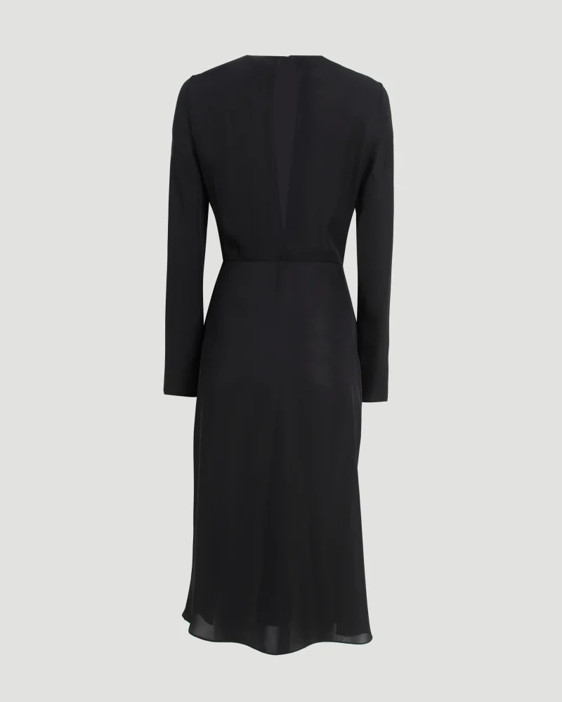 Gathered Midi Dress — снимка 4