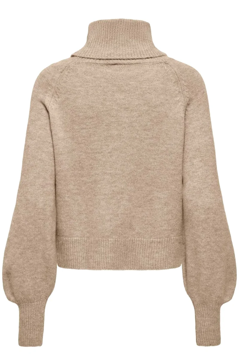 Плетено Onlolivia Roll Neck 15381063 15-1304 TCX humus — снимка 2