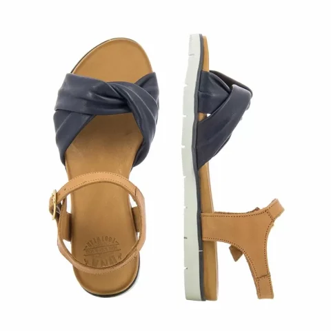 Дамски Равни Сандали DNA Footwear – 215242 PLUMB NVYTAN — снимка 5