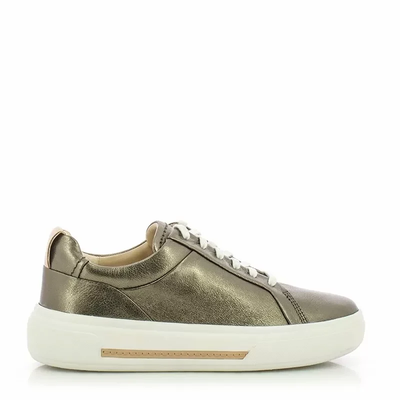 Дамски Сникърс CLARKS – 26178843 HOLLYHOCK WALK METALLIC