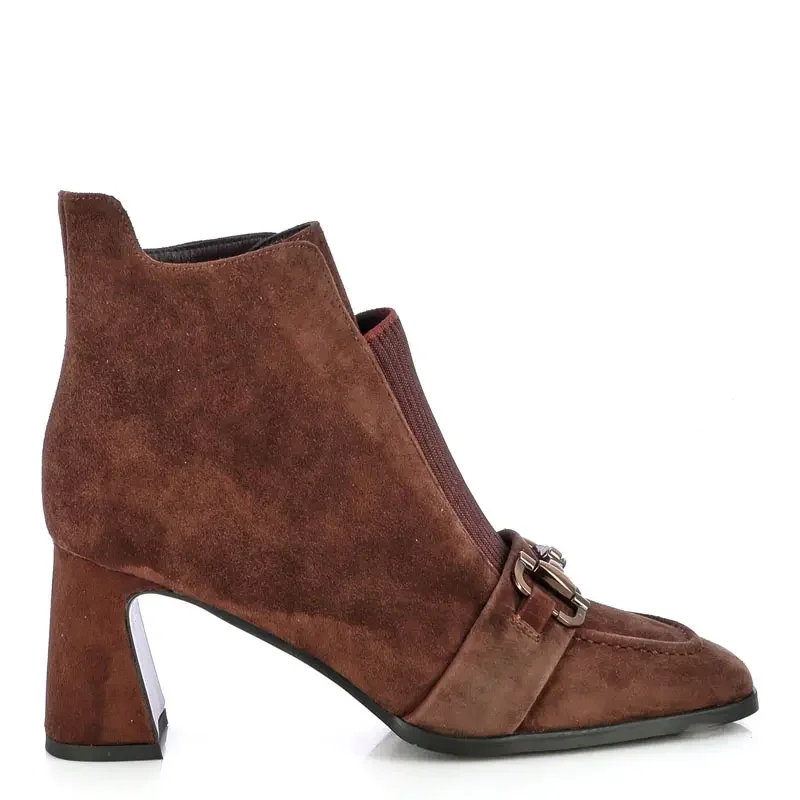 Дамски Боти На Ток CARLO FABIANI – 111609 BROWN SUEDE