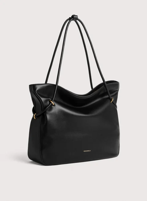 Кожена чанта Coccinelle Lizzie Medium — снимка 7