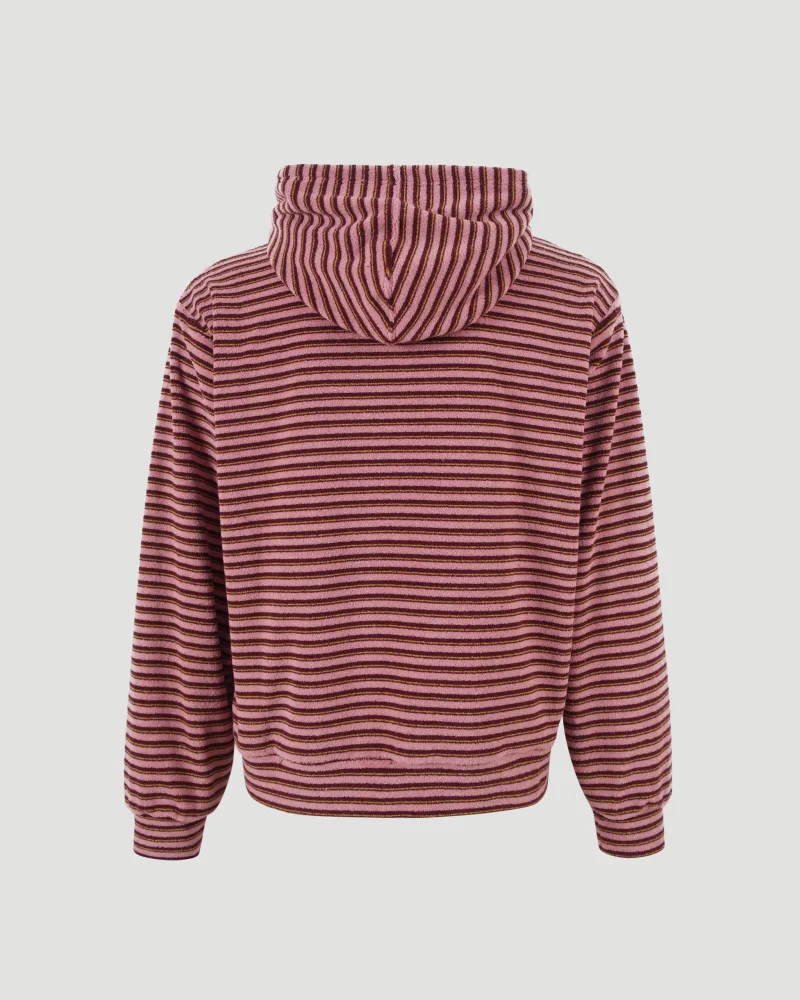 Layered Striped Hoodie — снимка 7