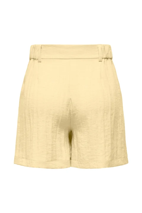 Къс панталон Onlita Hw Linen Look Tlr 15370279 13-0822 TCX sunlight — снимка 2