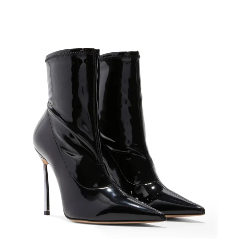 Дамски елегантни боти с ток "Blade" Casadei — снимка 8