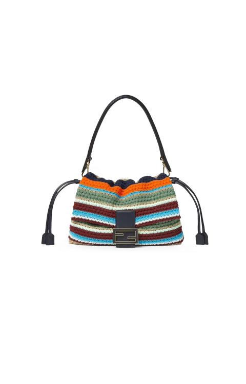 Mamma Baguette Medium Crochet Bag