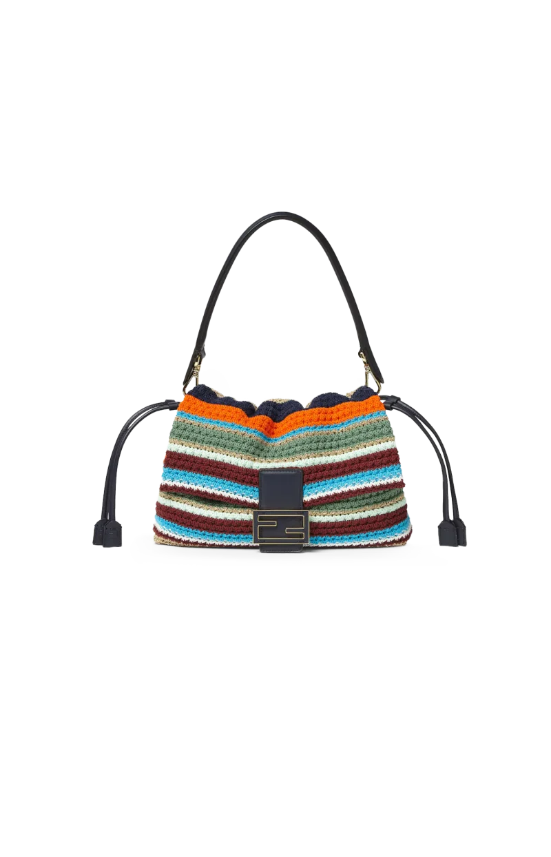 Mamma Baguette Medium Crochet Bag
