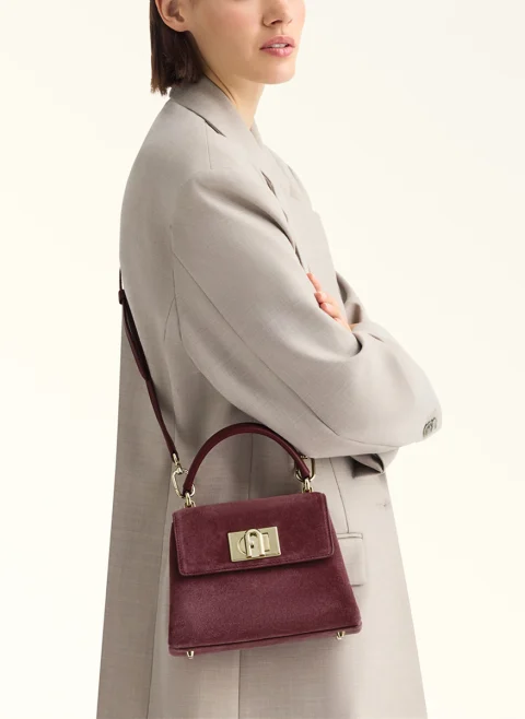 Мини Crossbody чанта Furla 1927 Toni Red Apple — снимка 6