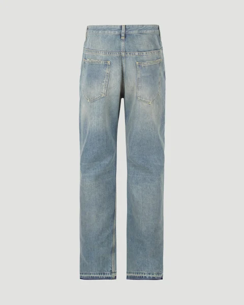 Jeans in Washed Denim — снимка 2